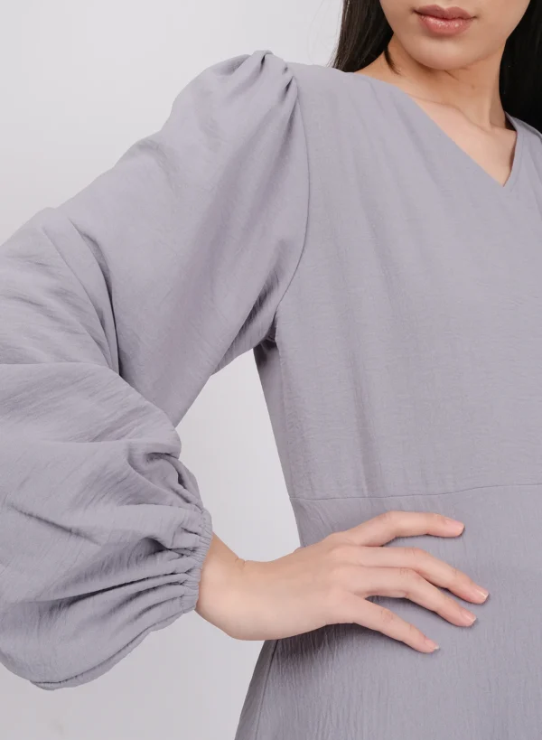 Overlap Dress - Periwinkle - Image 6